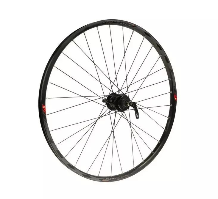 Takapyörä 26" 23-559 XC Disc kierre. MACH1 KLIXX. 2-pohja. holkitettu. 32r - Vanteet taakse kierre - 59289 - 1