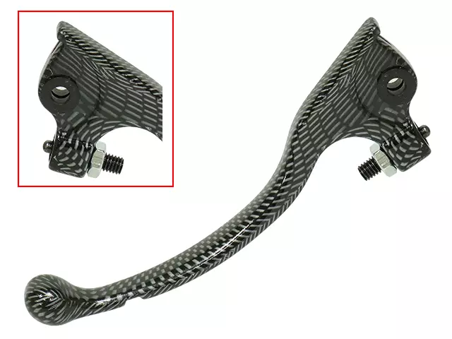 Tec-X Jarruvipu, Carbon-kuvio, Derbi Senda DRD Pro - Mopon jarruvivut - 307-1004-9 - 1