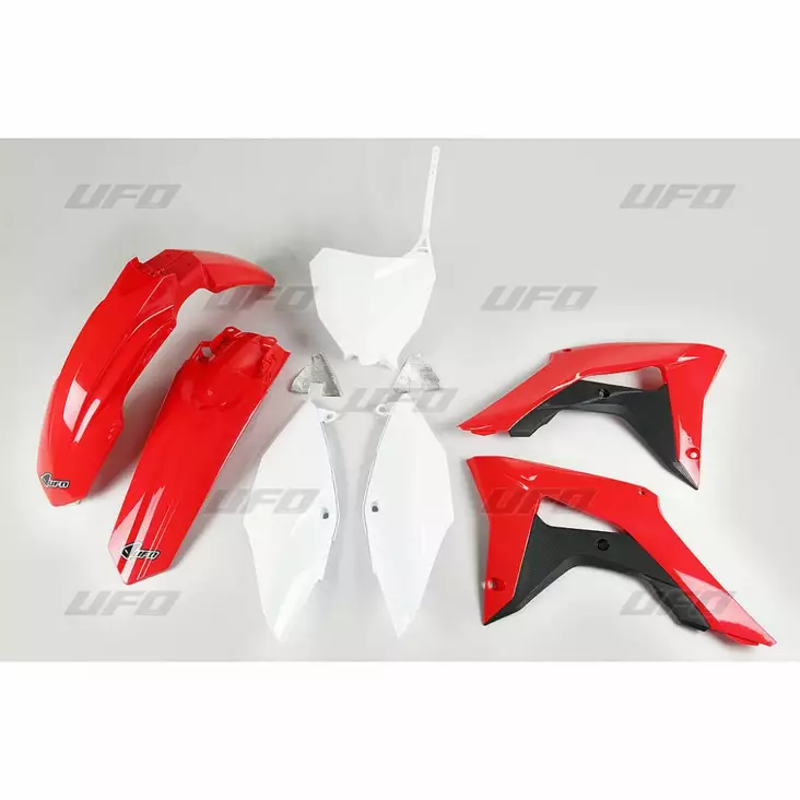 UFO Muovisarja 5-osainen original CRF250R 18- / CRF450R 2017- - Crossipyörän muovisarjat - 650-K119-999 - 1