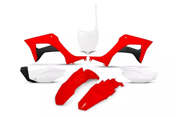 UFO muovisarja 5 -parts OEM 999 CRF110F 2019- - Crossipyörän muovisarjat - 650-K124-999 - 1