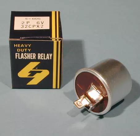 Valorele 6V 2 Pol - Moottoripyörän sähköosat - 37-0542-99 - 1