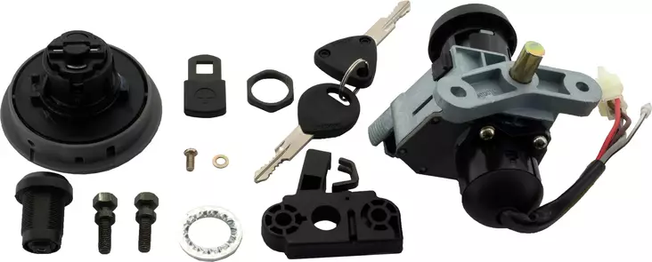 Virtalukko & Lukkosarja, Yamaha Aerox -03 / MBK Nitro -03 - Mopon virtalukot - 307-3259 - 1