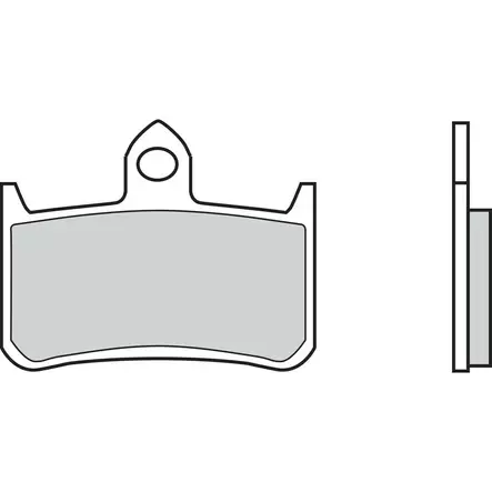 Brembo Jarrupalat Eteen Sintrattu Road 07HO28SA - Moottoripyörän jarrupalat - 231-HO28SA - 2