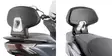 Givi SPEC BACKREST HONDA PCX 125(2021) - Moottoripyörän laukkujen kiinnikesarjat - 322-TB1190A - 1
