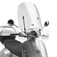 Givi Tuulilasi, läpinäkyvä, 51,5 x 69,5 cm, Piaggio/ Vespa - Moottoripyörän tuulisuojat - 323-104A - 2