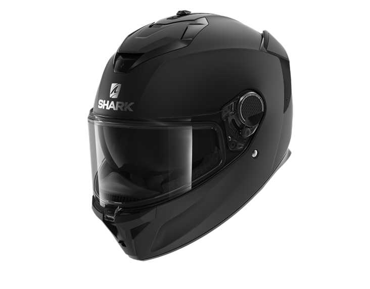 Moottoripyöräkypärä Shark Spartan GT, mattamusta - Umpikypärät - HE7051EKMA - 2
