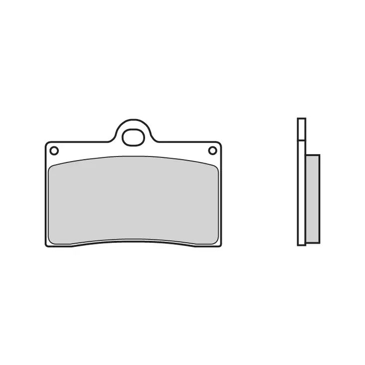 Brembo Jarrupalat Eteen Sintered Road - Moottoripyörän jarrupalat - 231-BB15SA - 1