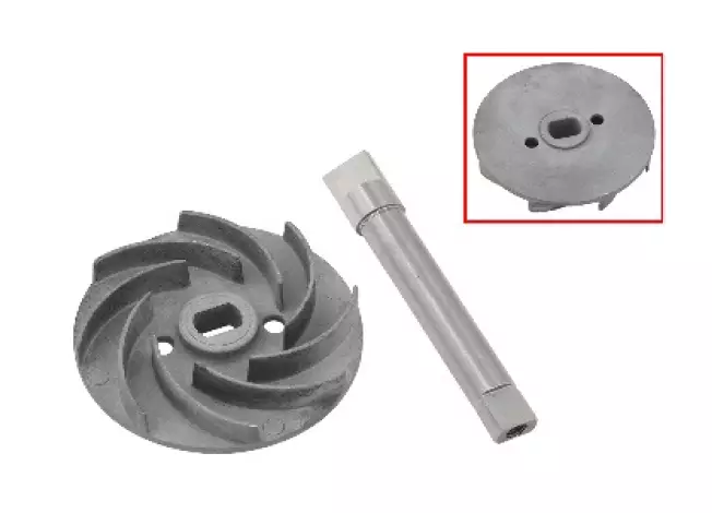 Bronco Vesipumpun akseli ja siipipyörä - Mönkijän muut moottorinosat - 78-10090A - 1