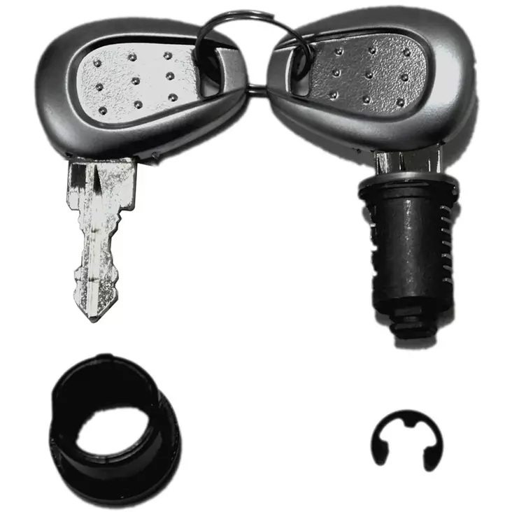 Givi Key for case lock with silver handle - Moottoripyörän laukkujen kiinnikesarjat - 322-Z661A - 1