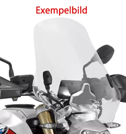 Givi Tuulilasi, läpinäkyvä, 52 x 66,5 cm, Honda/ Keeway/ Yamaha - Moottoripyörän tuulisuojat - 323-308A - 1