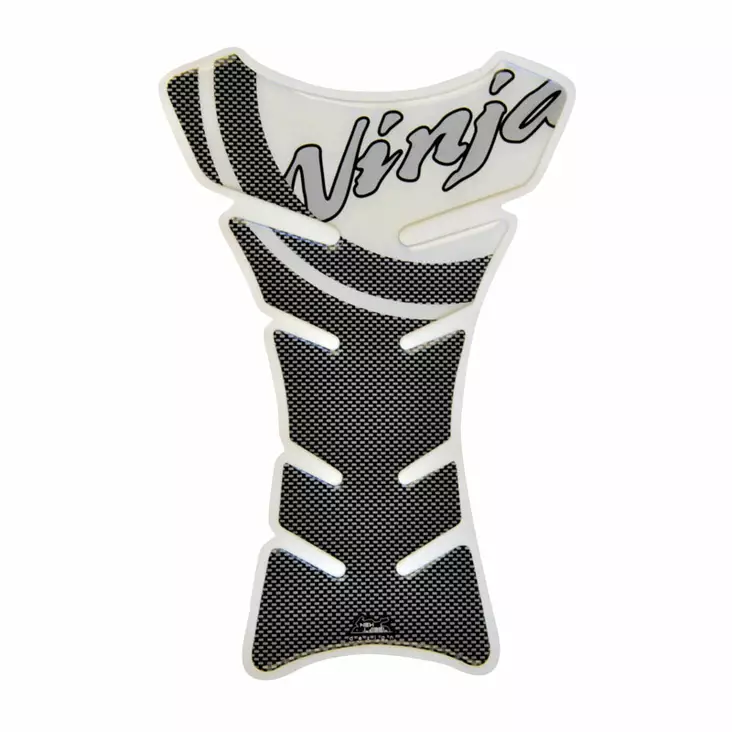 Tankkitarra NINJA vaalea carbon 145x195mm - Moottoripyörän tankinsuojat - CSDEDNINJA - 1