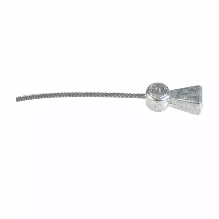 Yhdysvaijeri alligator, 350mm, 1 pää, bulk - Polkupyörän jarrujen muut osat - 60248A - 1
