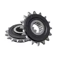 JT Eturatas RB - OEM Kumivaimennettu JTF704.16RB - Moottoripyörän eturattaat - 274-F704-16RB - 1