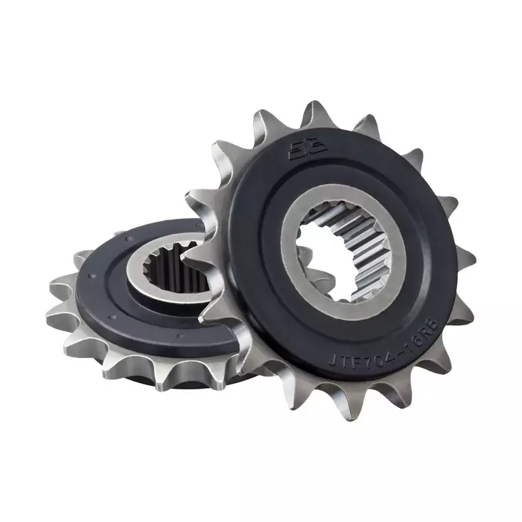 JT Eturatas RB - OEM Kumivaimennettu JTF704.16RB - Moottoripyörän eturattaat - 274-F704-16RB - 1