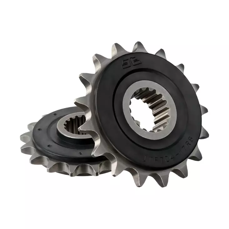 JT Eturatas RB - OEM Kumivaimennettu JTF704.17RB - Moottoripyörän eturattaat - 274-F704-17RB - 1