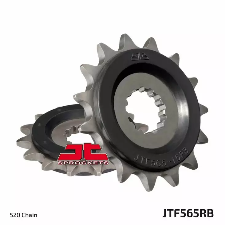 JT Eturatas RB - OEM Kumivaimennettu JTF - Moottoripyörän eturattaat - 274-F565-14RB - 1