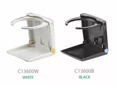 Mukiteline taittuva, musta - Veneen luukut ja lokerot - 133-2-C13600B - 1