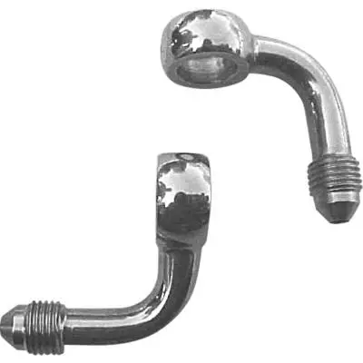 Goodridge Banjoliitin 90° SS - Moottoripyörän jarruletkut - 6-8-599-03C - 1