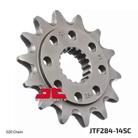 JT Eturatas SC - Itsepuhdistuva JTF284.14SC - Moottoripyörän eturattaat - 274-F284-14SC - 1