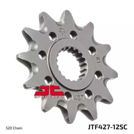 JT Eturatas SC - Itsepuhdistuva JTF427.12SC - Moottoripyörän eturattaat - 274-F427-12SC - 1