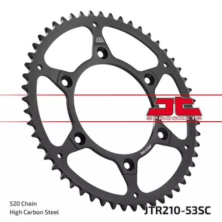 JT Takaratas SC - Itsepuhdistuva JTR210.53SC - Crossipyörän takarattaat - 274-R210-53SC - 1