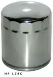 HiFlo öljynsuodatin HF174C Kromi - Moottoripyörän öljynsuodattimet - 20-HF174C - 1