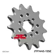 JT Eturatas SC - Itsepuhdistuva JTF1445.13SC - Moottoripyörän eturattaat - 274-F1445-13SC - 1