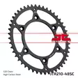 JT Takaratas SC - Itsepuhdistuva JTR210.48SC - Crossipyörän takarattaat - 274-R210-48SC - 1