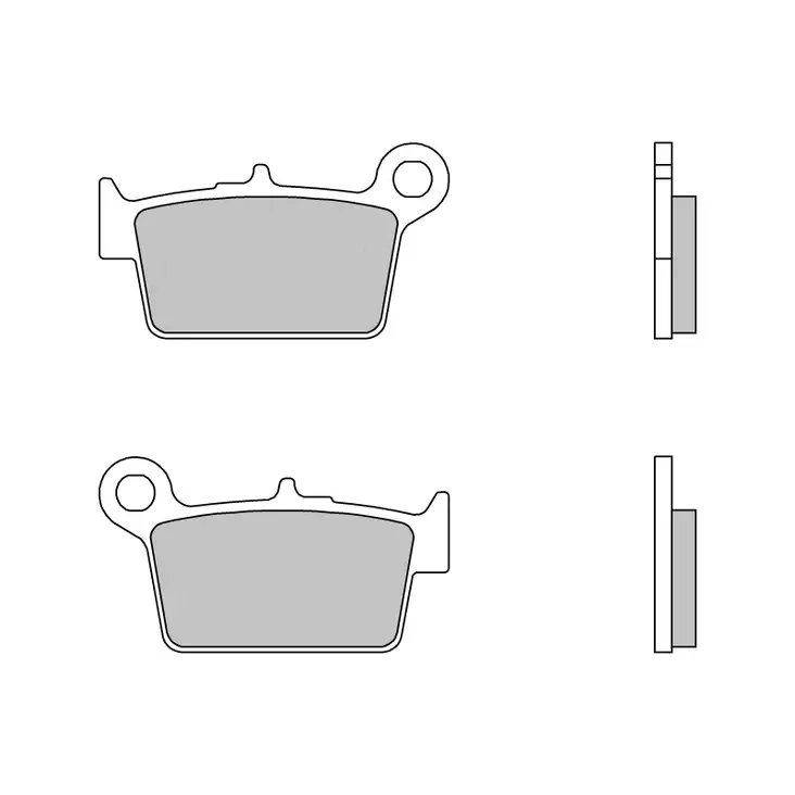 BREMBO Jarrupalat Carbon-Ceramic - Moottoripyörän jarrupalat - 231-GR05CC - 1