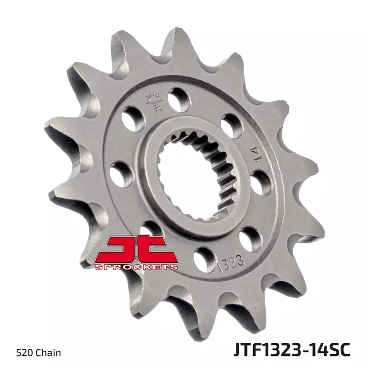JT Eturatas SC - Itsepuhdistuva JTF1323.14SC - Moottoripyörän eturattaat - 274-F1323-14SC - 1
