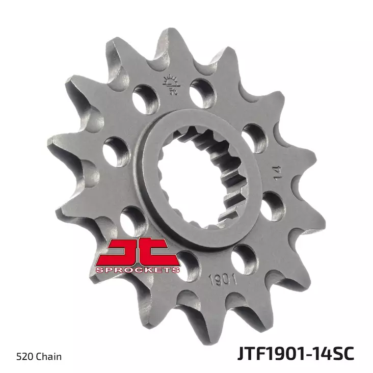 JT Eturatas SC - Itsepuhdistuva JTF1901.14SC - Moottoripyörän eturattaat - 274-F1901-14SC - 1