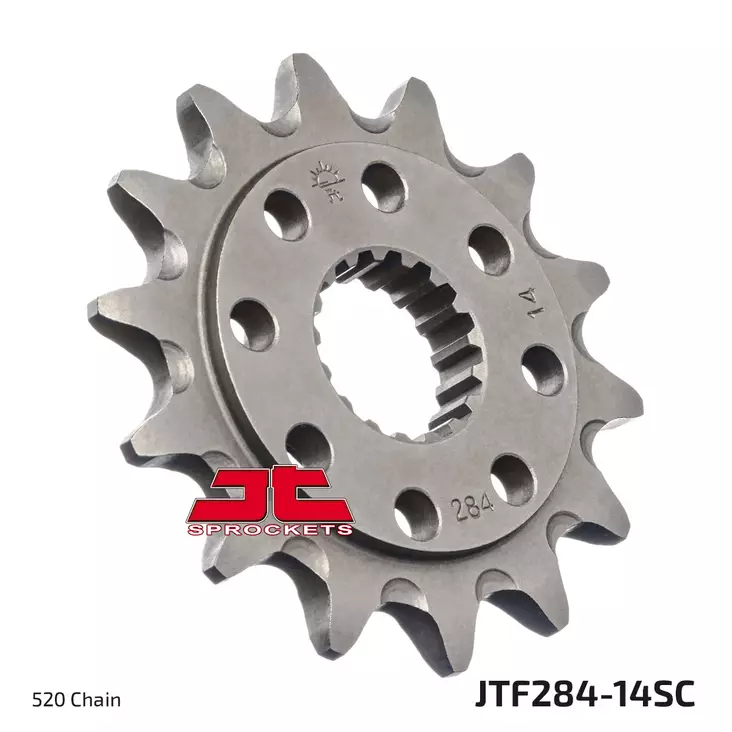 JT Eturatas SC - Itsepuhdistuva JTF284.14SC - Moottoripyörän eturattaat - 274-F284-14SC - 1