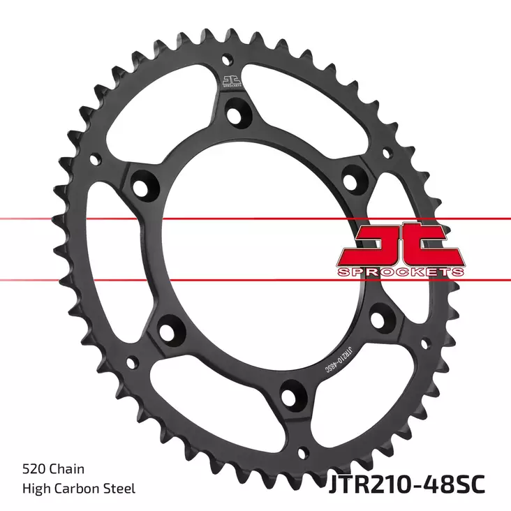 JT Takaratas SC - Itsepuhdistuva JTR210.48SC - Crossipyörän takarattaat - 274-R210-48SC - 1