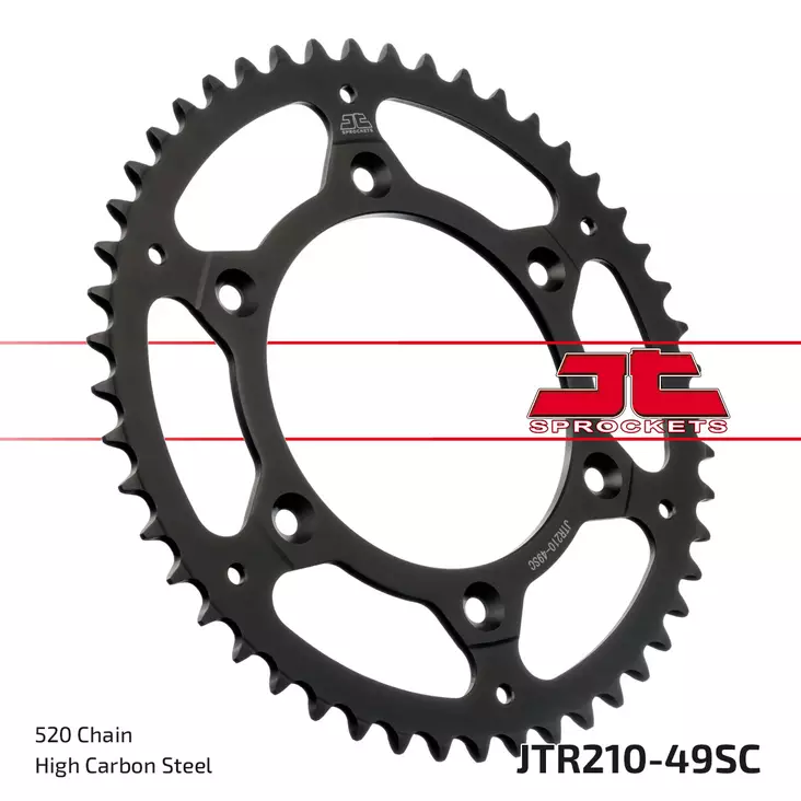 JT Takaratas SC - Itsepuhdistuva JTR210.49SC - Crossipyörän takarattaat - 274-R210-49SC - 1