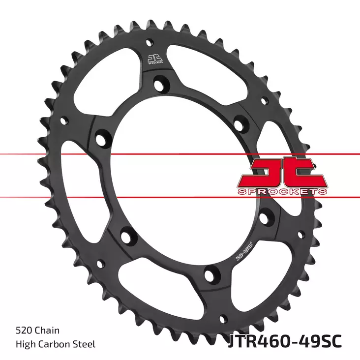 JT Takaratas SC - Itsepuhdistuva JTR460.49SC - Crossipyörän takarattaat - 274-R460-49SC - 1