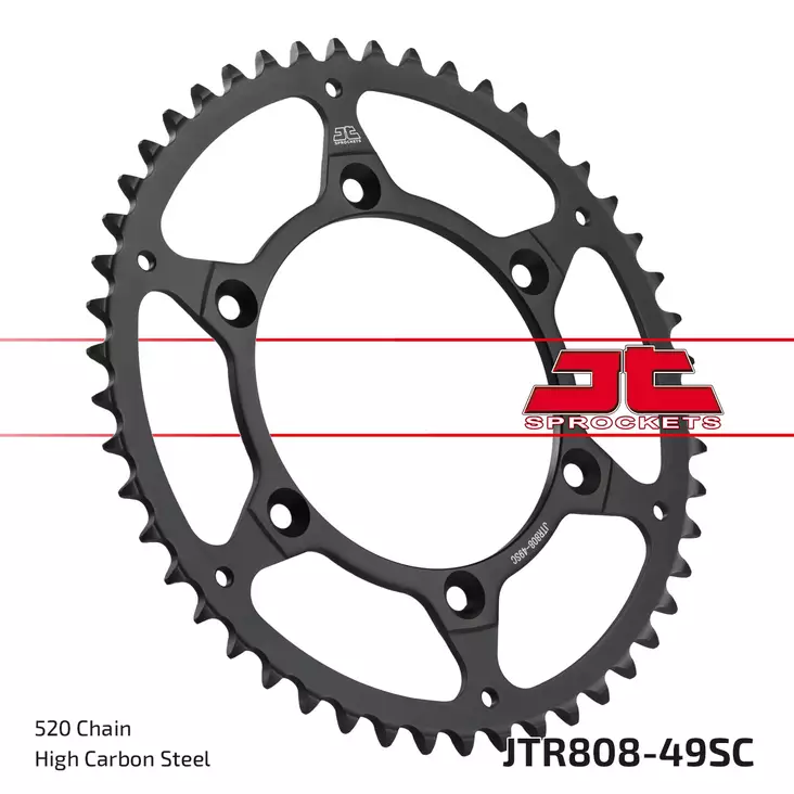 JT Takaratas SC - Itsepuhdistuva JTR808.49SC - Crossipyörän takarattaat - 274-R808-49SC - 1
