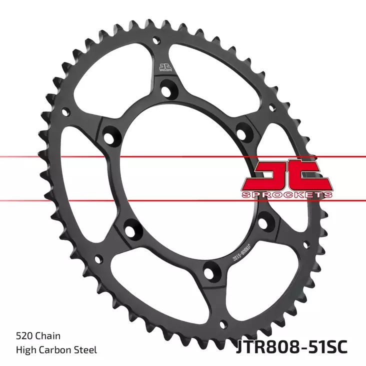 JT Takaratas SC - Itsepuhdistuva JTR808.51SC - Crossipyörän takarattaat - 274-R808-51SC - 1