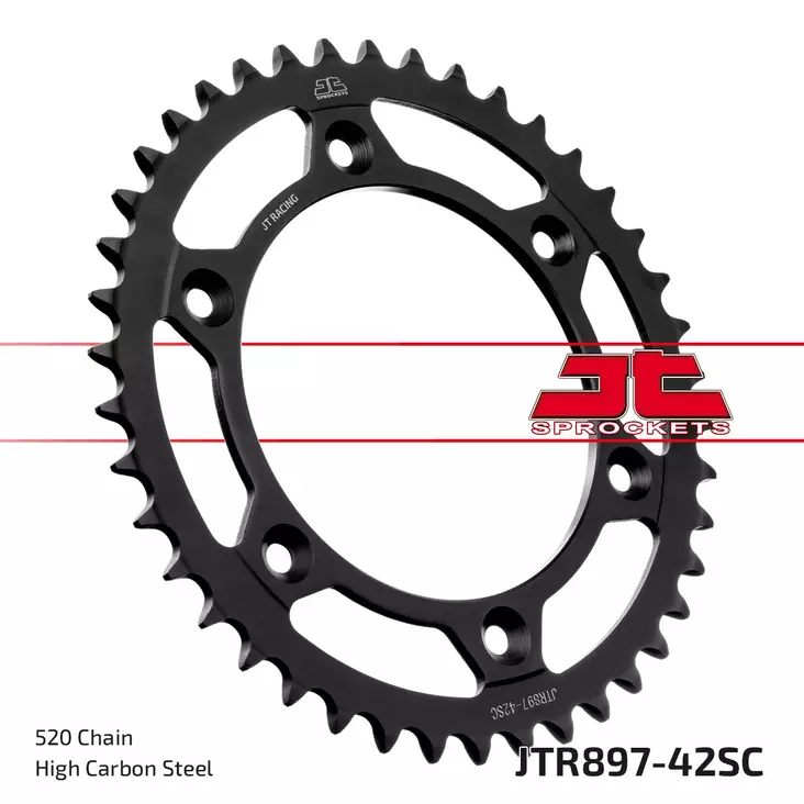 JT Takaratas SC - Itsepuhdistuva JTR897.42SC - Crossipyörän takarattaat - 274-R897-42SC - 1
