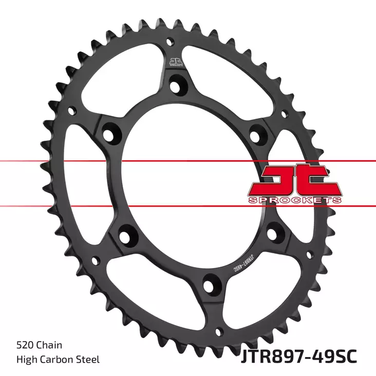 JT Takaratas SC - Itsepuhdistuva JTR897.49SC - Crossipyörän takarattaat - 274-R897-49SC - 1