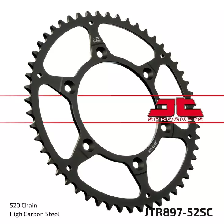 JT Takaratas SC - Itsepuhdistuva JTR897.52SC - Crossipyörän takarattaat - 274-R897-52SC - 1