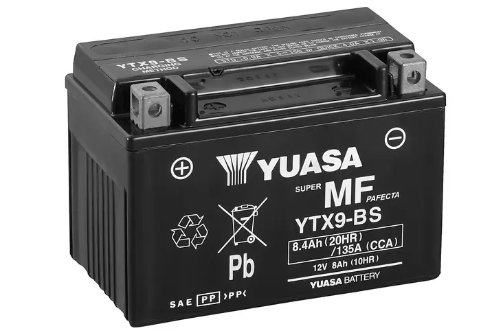 Yuasa akku, YTX9(WC) hapotettu (6) - Yuasan akut - 14-202-WC - 1