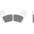 Brembo Jarrupalat Sintrattu Off-Road 5700751020108 - Moottoripyörän jarrupalat - 231-PO10SD - 2