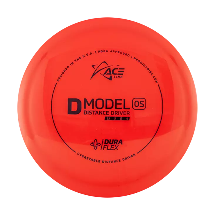 Frisbeegolfkiekko Prodigy ACE Line D Model OS DuraFlex - Pituusdraiverit - D-OS-DF-174-RED - 1