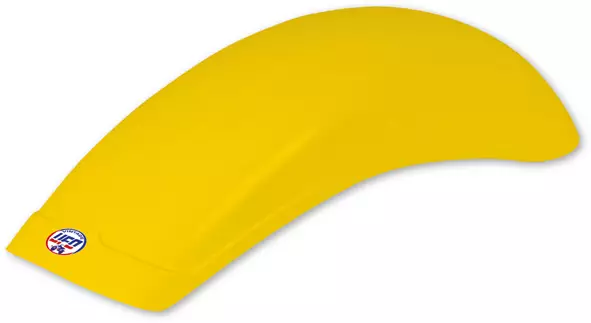 UFO Takalokasuoja veteran MX80-250 75-83 Keltainen - Crossipyörän lokasuojat - 650-8023-D - 1