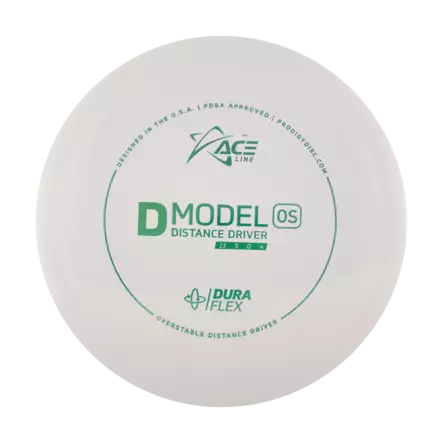 Frisbeegolfkiekko Prodigy ACE Line D Model OS DuraFlex - Pituusdraiverit - D-OS-DF-174-WHITE - 1