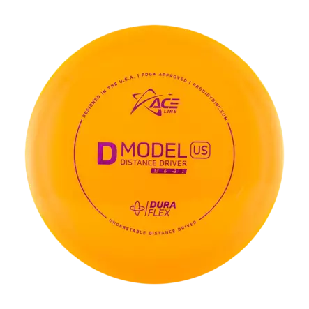 Frisbeegolfkiekko Prodigy ACE Line D Model US DuraFlex - Pituusdraiverit - D-US-DF-174-ORANGE - 1