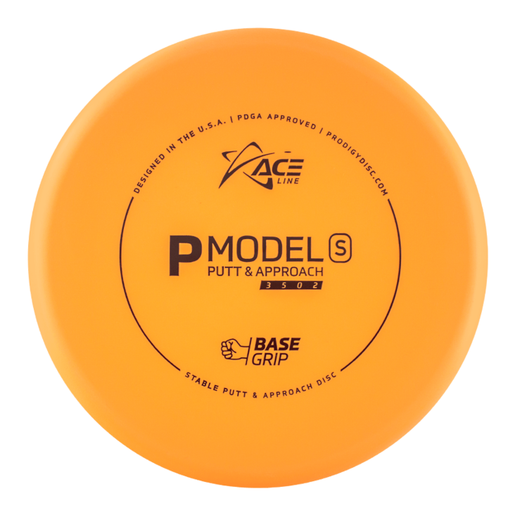 Frisbeegolfkiekko Prodigy ACE Line P Model S BaseGrip - Putterit - P-S-BG-175-ORANGE - 1