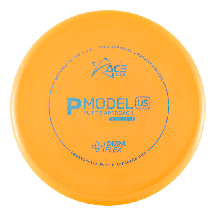 Frisbeegolfkiekko Prodigy ACE Line P Model US DuraFlex - Putterit - P-US-DF-175-ORANGE - 1