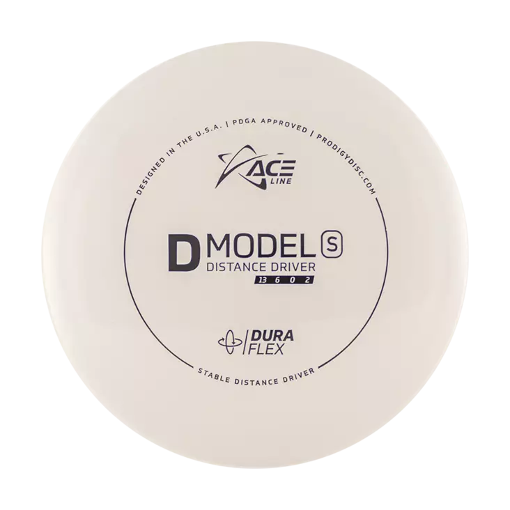 Frisbeegolfkiekko Prodigy ACE Line D Model S DuraFlex - Pituusdraiverit - D-S-DF-174-WHITE - 1