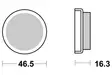 SBS Jarrupalat Ceramic 576HF - Moottoripyörän jarrupalat - 23-576HF - 1